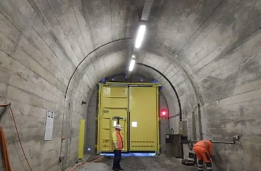 Réhabilitation du tunnel de la Barmasse