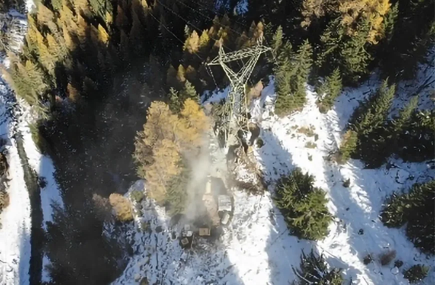 Ligne 125 kV Chandoline - Ferpècle - Arolla